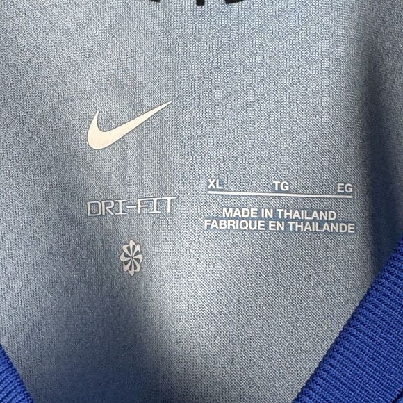 Nike Dri Fit Soccer Replica Jersey USMNT 2024/25 Away Blue Men's Size XL USA - Picture 7 of 10